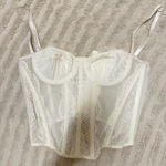 SheIn  Corset Top White Photo 0