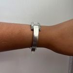 Anne Klein SILVER  DIAMOND SWISS WATCH Photo 2