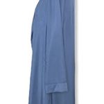 Kestan Bradbury Slate Blue Trench Coat Size L Photo 4