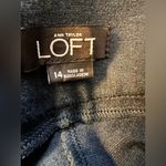 Loft  Dark Aqua Skinny Legging Pants 14 Photo 2