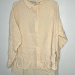 Oscar de la Renta Oscar de le Renta silk button down shirt size 1X Photo 0
