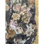 ARATTA Silent Journey For Adriana Fadded Black Floral Sheer Button Down SZ LG‎ Photo 12
