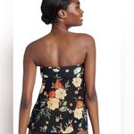 Kona Sol  Floral Bandeau Mesh Flyaway Tankini top  Size XS NWT Photo 1