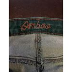 Bamboo  Jeans Womens 14 Blue Dark Wash Skinny Stretch Denim Five Pocket Mid Rise Photo 6