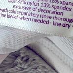 Cacique  Floral Lace Racerback Push Up T-Shirt Bra, Size 40DD Photo 7