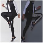 Lululemon Special Edition Speed Tight Reflective Ravish Reptile Size 6 Black Photo 1