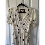 Anthropologie Maeve Breanna Wrap Polka Dot Dress size 2 XS Photo 5