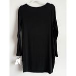 Motherhood‎ Maternity Womens Black Long Sleeve Ribbed Knit Mini Dress Size L NEW Photo 12