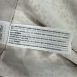 Abercrombie & Fitch Cream & Grey Leopard Print Side Slit Satin Midi Skirt, M Photo 6