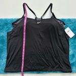 Nike Women's Black Layered Tankini Top Size 1X Photo 7