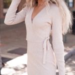 ✨HP✨Sandy Wrap Bodycon Knit Dress✨ Size L Photo 5