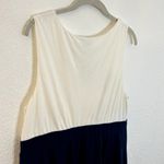 Torrid White JERSEY & NAVY White Ponte Midi Dress Womens Size 2X NWT Photo 5