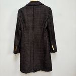 ZARA Black Double-Breasted Tweed Coat Blogger’s Favorite M Photo 12