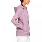 Under Armour  Rival Fleece Sportstyle Hoodie light pink-purple Size‎ M Photo 5