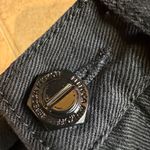 Rebecca Minkoff NWT  Vantablack Distressed Straight Taper Jeans Size 24 Photo 6