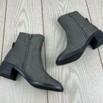 Style & Co Women's Orleyy Zip Dress Booties 6M Dark Grey MC Gray Size 6 Photo 3
