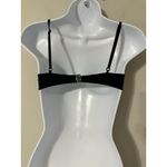 Stella McCartney  Chain-trim bikini top Triangle NWOT Size XS BLACK Photo 5