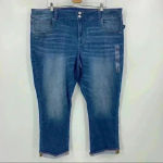 American Eagle AE Ne(x)t Level Artist Crop Jean Size 24 Long NWT Photo 13