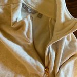 Athleta Womens  Cream Asymmetrical rose gold Zip athletic Sweater Photo 1