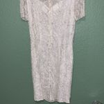 Robert Anthony Vintage Ivory Lace Beaded Wedding Dress Size 4 Photo 7