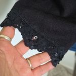 Lane Bryant  Dressy Black Knit Cardigan Shrug with Rhinestone Clasp Photo 4