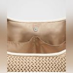 Lululemon Cotton Crochet Shoulder Bag 7L Nutmeg/Light Ivory – Like New Photo 2