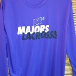 Majors Lacrosse Deep Purple Shirt Top L Size L Photo 0