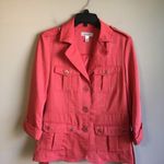 Dress Barn  medium coral jacket Photo 0