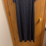 Chico's  One Shoulder Charcoal Dress Photo 6