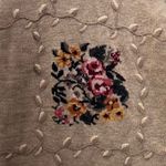 Northern Reflections Vintage Sweater Medium Boho Florals Cottagecore Indie Granola Tunic 90s Y2k Photo 3