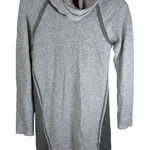 Kuhl Kühl Nova Dress Womens Small Ash Grey Wool Blend Cowl Neck Long Sleeve Sweater Photo 0