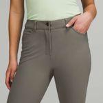 Lululemon  City Sleek Slim-Fit 5 Pocket High-Rise Pant Full Length Grey Sage 28 Photo 1