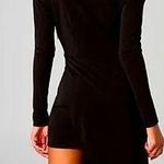 Haute Hippie  Elegant Black Long Sleeve Dress Photo 1