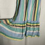 Rails Ari Jamaica Stripe Dress Sleeveless Mini Rayon Linen Blend Size XS Photo 3