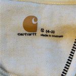 Carhartt Clarksburg Butter Yellow Zip-Up Hoodie sz S Photo 2