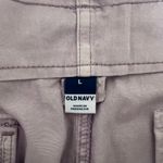 Old Navy Purple Belted High Waisted Twill Shorts Size Large New Photo 6