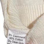 Victor Glemaud Cream Cut Out Knit Top Size XS Photo 5