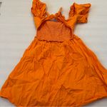 Princess Polly  Vibrant Orange Mini Dress Photo 3