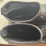 Capelli New York Black Glitter Rain Boots Size 9 Photo 6