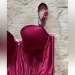 Victoria's Secret NWT Dream Angelsā Wine Color Long Line Lined Demi Bra 34C Photo 1