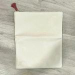 Rachel Pally  Reversible Fold Over Clutch Bag Floral Canvas Cream Faux Leather Photo 2