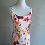 Rokoko  NWT open back floral maxi dress S watercolor Photo 3