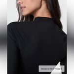 Vuori Long Sleeve Crush Rashguard Small Black Swim Shirt Surf Paddle Beach Photo 1