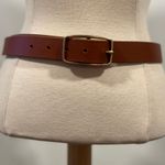 Gap Tan Minimalist Gold Buckle Leather Belt XS Photo 1