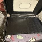 Disney Purple and Black Glow-in-the-Dark Wallet Loungefly hard tag Photo 2