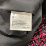 Maison Jules  NWT Pink Black Tweed Metallic Mini Skirt Photo 7