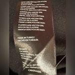 Anthropologie NEW SINGAPORE BLACK VEGAN FAUX LEATHER TOP S Photo 9