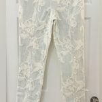 Zimmermann NWT Zimmerman Wonderland Denim Trousers Washed Floral Light blue White sz 3 Photo 8