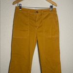 Gap Mustard Gold Girlfriend Khakis Size 10 Petite Classic Preppy Relaxed Pockets Photo 1