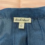 Derek Heart women’s dark waste denim cropped tiered babydoll top. Size 1X. Photo 4